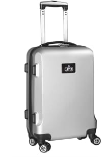 Los Angeles Clippers Silver 20 Hard Shell Carry On Luggage