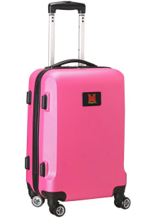 20 Hard Shell Carry On Maryland Terrapins Luggage - Pink