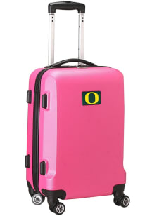 20 Hard Shell Carry On Oregon Ducks Luggage - Pink