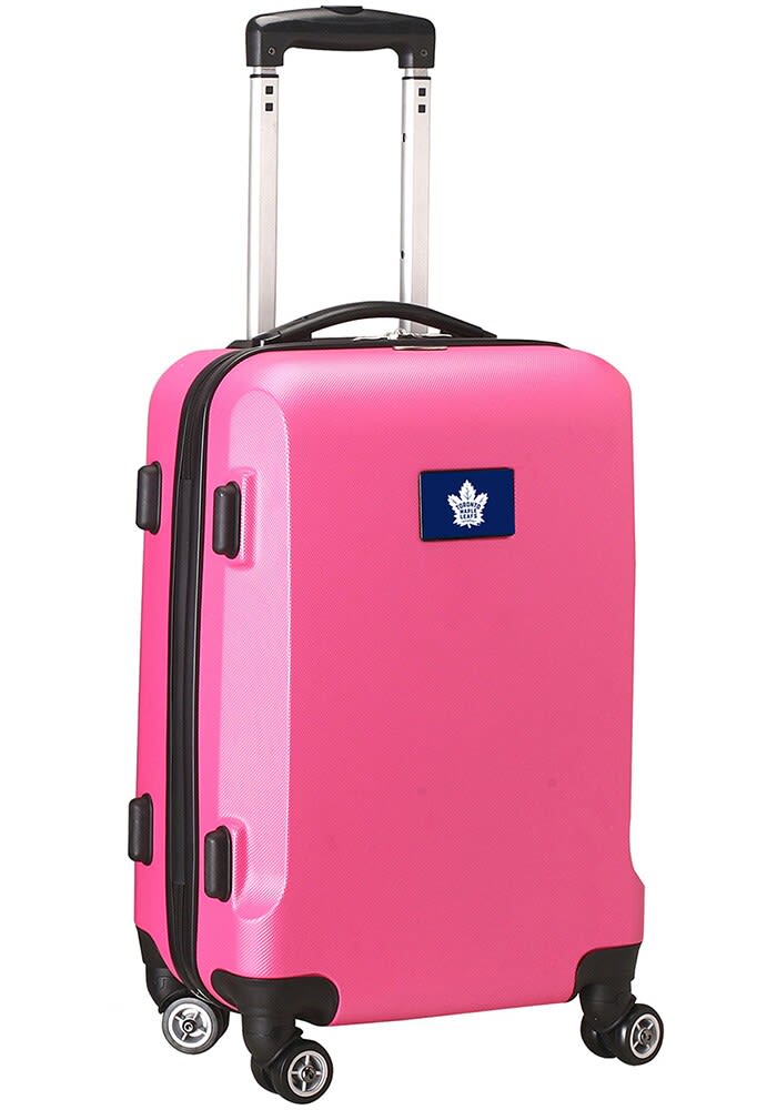 toronto-maple-leafs-pink-20-hard-shell-carry-on-luggage