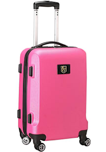Vegas Golden Knights Pink 20 Hard Shell Carry On Luggage