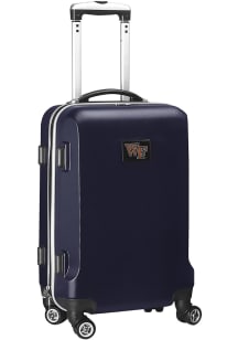 Wake Forest Demon Deacons Navy Blue 20 Hard Shell Carry On Luggage