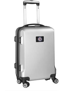 Winnipeg Jets Silver 20 Hard Shell Carry On Luggage