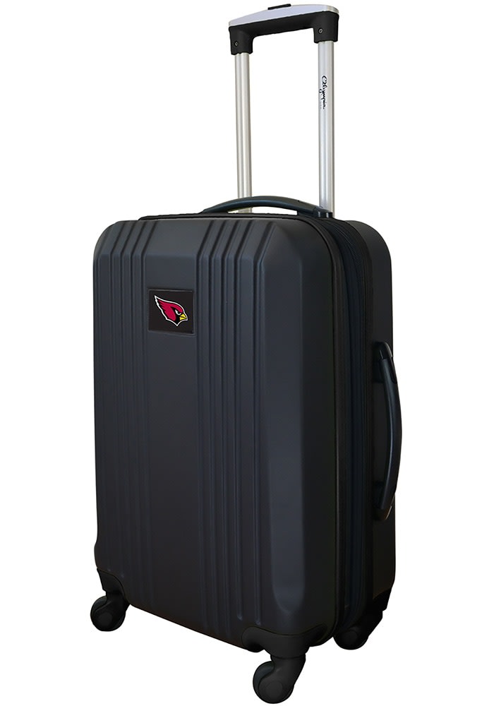 Arizona Cardinals 21 Hardcase Two-Tone Spinner Carry-On - Black