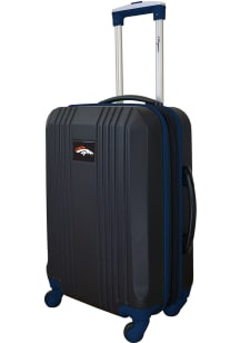 Denver Broncos Navy Blue 21 Two Tone Luggage