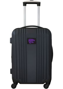 21 Two Tone K-State Wildcats Luggage - Black