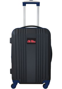 Ole Miss Rebels Navy Blue 21 Two Tone Luggage