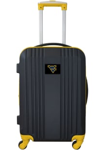 West Virginia Mountaineers Yellow 21 Two Tone Luggage