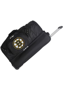 Boston Bruins Black 27 Rolling Duffel Luggage