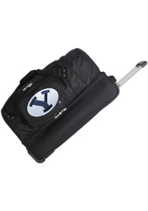 BYU Cougars Black 27 Rolling Duffel Luggage