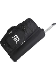 Detroit Tigers Black 27 Rolling Duffel Luggage