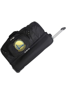 Golden State Warriors Black 27 Rolling Duffel Luggage