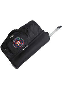 Houston Astros Black 27 Rolling Duffel Luggage
