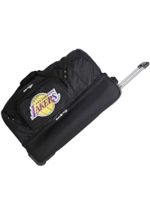 Los Angeles Lakers Black 27 Rolling Duffel Luggage