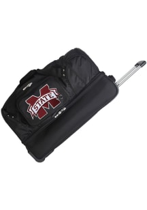 Mississippi State Bulldogs Black 27 Rolling Duffel Luggage
