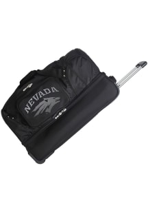 Nevada Wolf Pack Black 27 Rolling Duffel Luggage