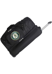 Oakland Athletics Black 27 Rolling Duffel Luggage