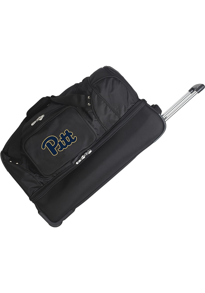 Pitt Panthers Black 27 Rolling Duffel Luggage