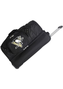 Pittsburgh Penguins Black 27 Rolling Duffel Luggage