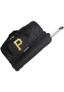 Pittsburgh Pirates Black 27 Rolling Duffel Luggage