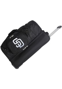 San Diego Padres Black 27 Rolling Duffel Luggage