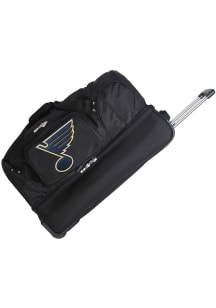St Louis Blues Black 27 Rolling Duffel Luggage