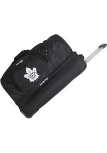 Toronto Maple Leafs Black 27 Rolling Duffel Luggage