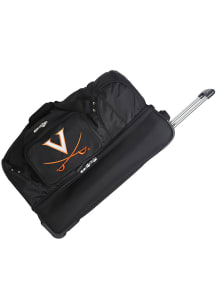 Virginia Cavaliers Black 27 Rolling Duffel Luggage