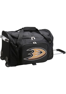 Anaheim Ducks Black 22 Rolling Duffel Luggage