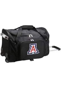 Arizona Wildcats Black 22 Rolling Duffel Luggage