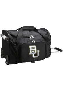 Baylor Bears Black 22 Rolling Duffel Luggage