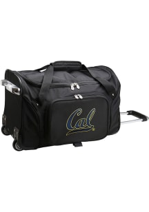 Cal Golden Bears Black 22 Rolling Duffel Luggage