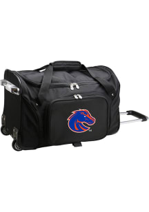 Boise State Broncos Black 22 Rolling Duffel Luggage