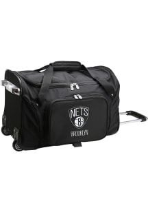 Brooklyn Nets Black 22 Rolling Duffel Luggage