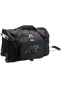 Carolina Panthers Black 22 Rolling Duffel Luggage