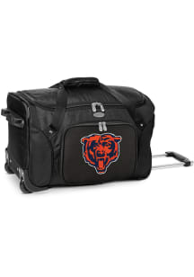 Chicago Bears Black 22 Rolling Duffel Luggage