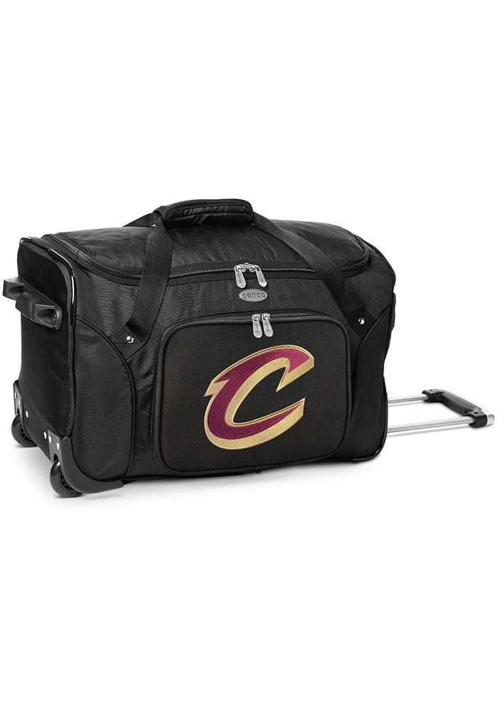 Cleveland Cavaliers Black 22 Rolling Duffel Luggage