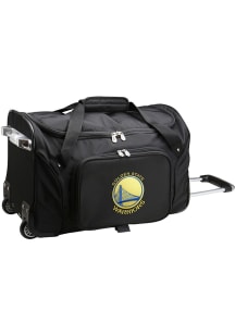 Golden State Warriors Black 22 Rolling Duffel Luggage