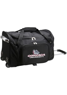 Gonzaga Bulldogs Black 22 Rolling Duffel Luggage