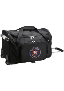 Houston Astros Black 22 Rolling Duffel Luggage