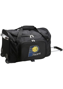 Indiana Pacers Black 22 Rolling Duffel Luggage