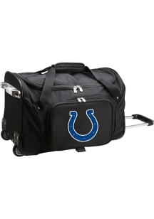 Indianapolis Colts Black 22 Rolling Duffel Luggage