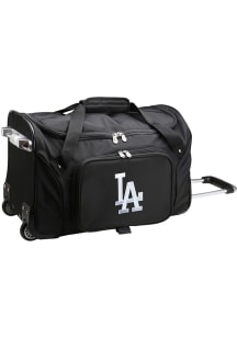 Los Angeles Dodgers Black 22 Rolling Duffel Luggage