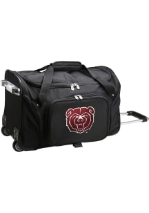 Missouri State Bears Black 22 Rolling Duffel Luggage