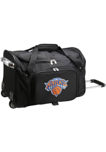 New York Knicks Black 22 Rolling Duffel Luggage