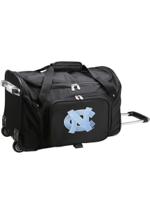North Carolina Tar Heels Black 22 Rolling Duffel Luggage