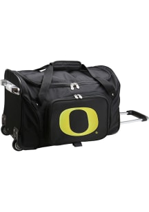 Oregon Ducks Black 22 Rolling Duffel Luggage
