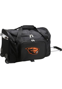 Oregon State Beavers Black 22 Rolling Duffel Luggage
