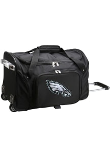 Philadelphia Eagles Black 22 Rolling Duffel Luggage