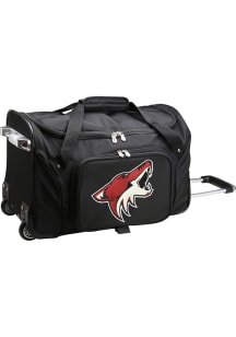 Arizona Coyotes Black 22 Rolling Duffel Luggage